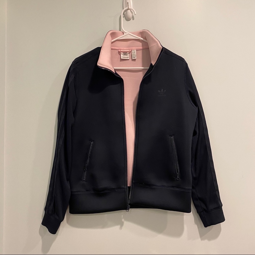 Navy Adidas Track Jacket
